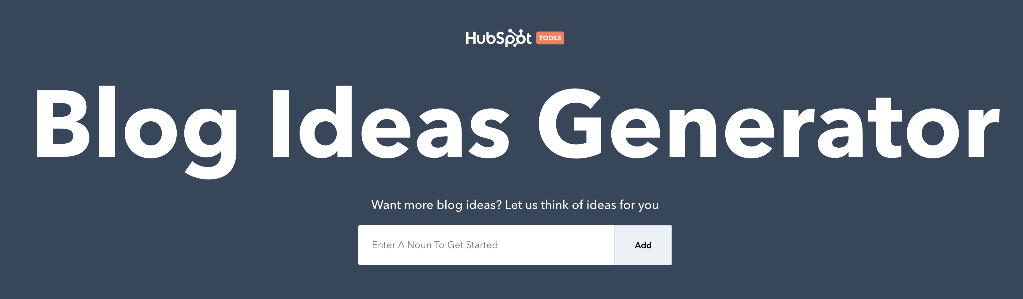 Blog Post Idea Generator Free Tool SEO Blog Topic Ideas